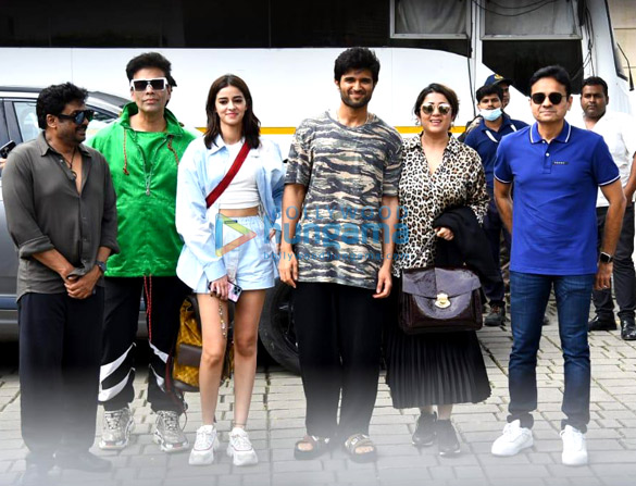 Photos Vijay Deverakonda Ananya Panday Karan Johar And Others Snapped