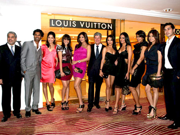 Deepika, Preity and Lara grace Louis Vuitton store launch | Photo Of Raveena Tandon,Mr. Tikka ...