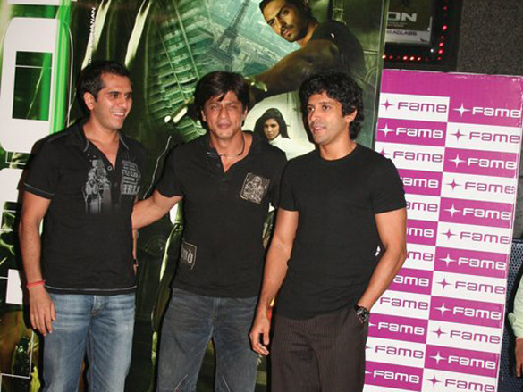 Image result for farhan akhtar and ritesh sidhwani and SRK