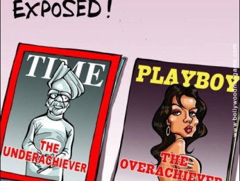 Bollywood Toons: Sherlyn – Overachiever of the Year