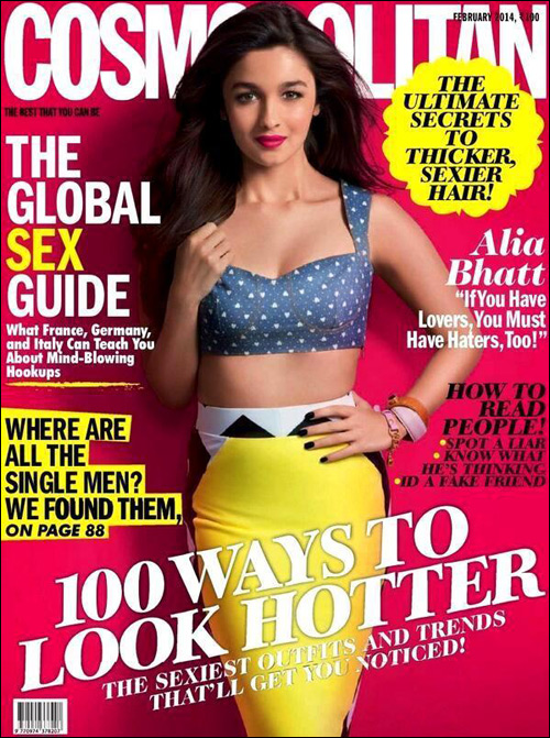 Check out: Alia Bhatt on the cover of Cosmopolitan
