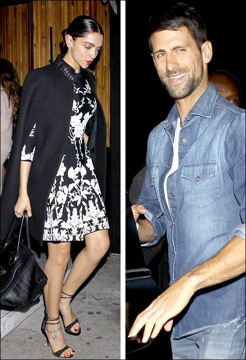 Deepika Padukone spotted with Novak Djokovic : Bollywood News ...