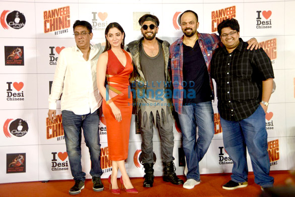 Ranveer Singh, Tamannaah Bhatia & Rohit Shetty unveil Ching’s new TVC campaign Ranveer Singh, Tamannaah Bhatia & Rohit Shetty unveil Ching's new TVC campaign