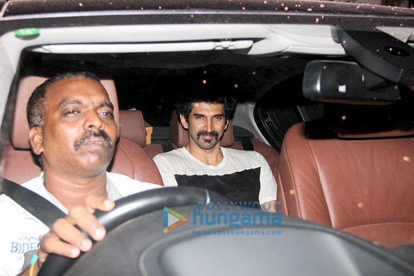 Aditya Roy Kapur & Shraddha Kapoor snapped post party at Shaad Ali’s house Aditya Roy Kapur & Shraddha Kapoor snapped post party at Shaad Ali's house