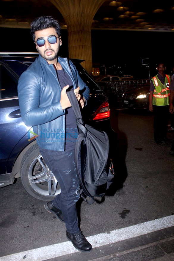 Arjun Kapoor, Neha Dhupia & Ameesha Patel snapped at the airport Arjun Kapoor, Neha Dhupia & Ameesha Patel snapped at the airport