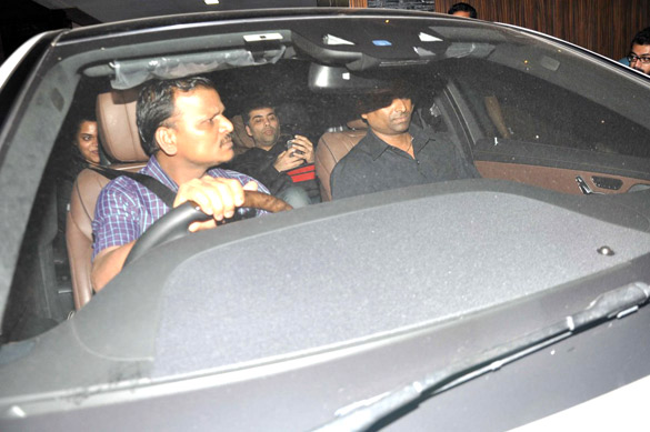 Karan Johar, Ayan Mukerji, Javed Akhtar and others snapped post dinner at Aamir Khan’s house