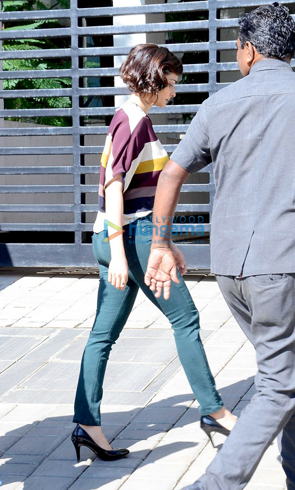 Prachi Desai snapped sporting her look from Rock On!! 2 on the sets of the movie Prachi Desai snapped sporting her look from Rock On!! 2 on the sets of the movie