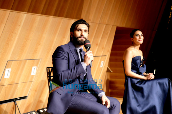 Ranveer Singh & Vaani Kapoor at the trailer launch of ‘Befikre’ in Paris Ranveer Singh & Vaani Kapoor at the trailer launch of ‘Befikre’ in Paris