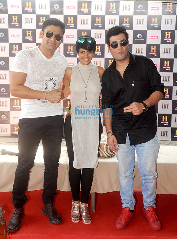Varun Sharma, Mandira Bedi and Sangram Singh grace History channel’s event for the show Ice Road Truckers Varun Sharma, Mandira Bedi and Sangram Singh grace History channel's event for the show Ice Road Truckers