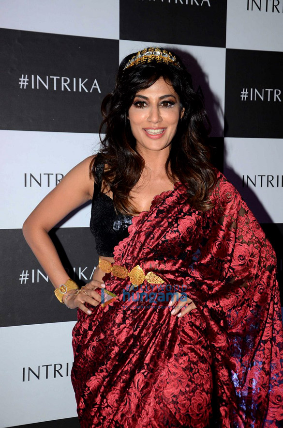 Chitrangada Singh walks the ramp for Intrika Brand launch