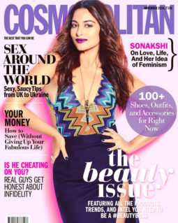 Sonakshi Sinha On The Cover Of Cosmopolitan