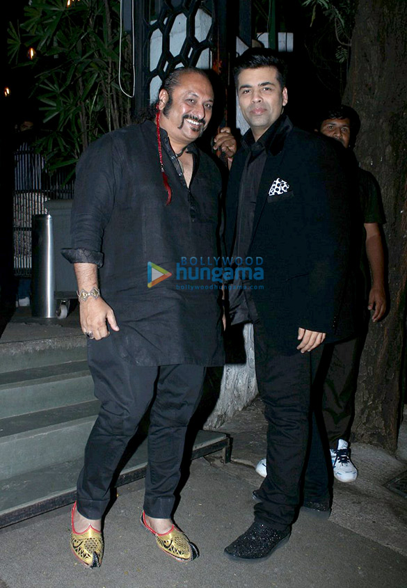 Karan Johar snapped at the 100th Episode of Koffee with Karan bash Karan Johar snapped at the 100th Episode of Koffee with Karan bash