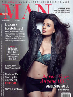 Ameesha Patel On The Cover Of The Man