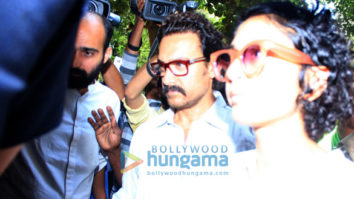 Aamir Khan, Kiran Rao, Kajol and others attend Reema Lagoo’s funeral