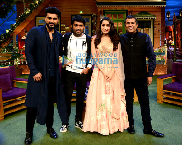Film promotions of ‘Half Girlfriend’ on the sets of ‘The Kapil Sharma Show’ Film promotions of 'Half Girlfriend' on the sets of 'The Kapil Sharma Show'