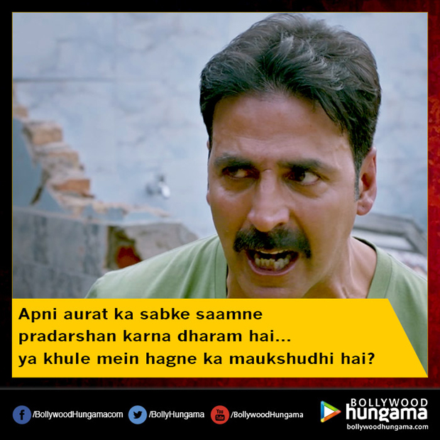 9 Dialogues from the trailer of Akshay Kumar’s Toilet – Ek Prem Katha ...