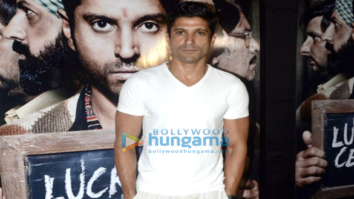 Farhan Akhtar at ‘Lucknow Central’ live feed event