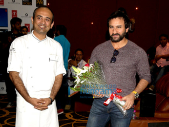 Saif Ali Khan promotes 'Chef' in New Delhi