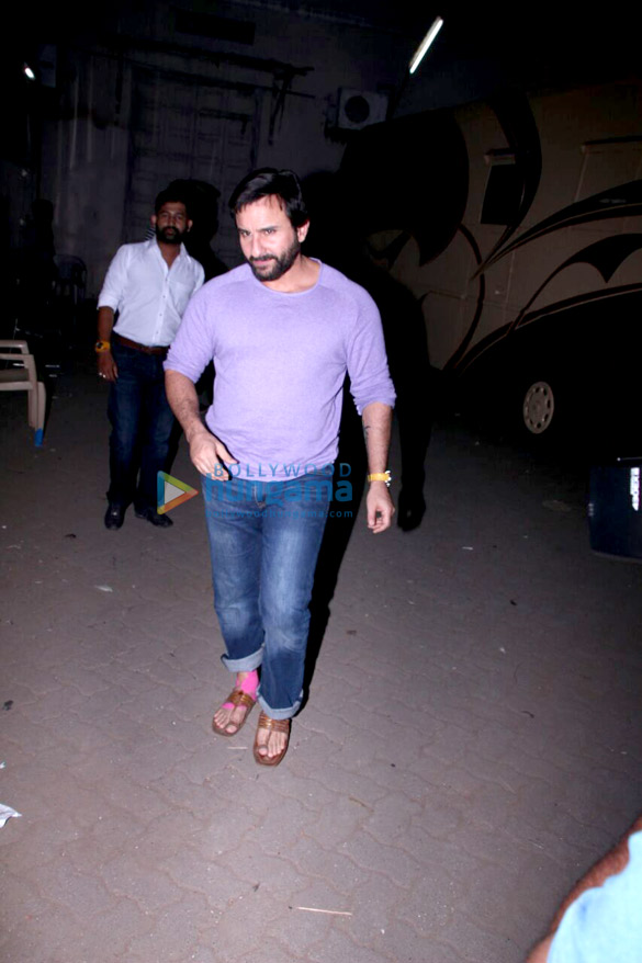 Saif Ali Khan snapped at Mehboob Studio Saif Ali Khan snapped at Mehboob Studio