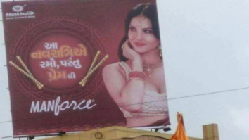 SHOCKING: Sunny Leone’s Navratri themed condom ad stirs controversy; evokes protests in Surat