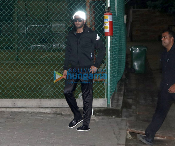 Ranveer Singh spotted at a football ground in Bandra Ranveer Singh spotted at a foot ball ground in Bandra