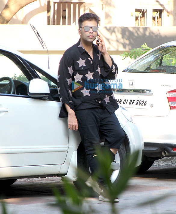 Karan Johar spotted at Sidharth Malhotra’s house Karan Johar spotted at Sidharth Malhotra's house