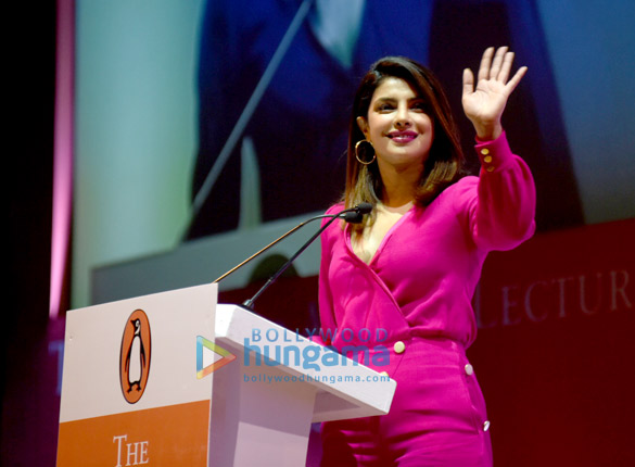 Priyanka Chopra snapped at The Penguin India’s annual lecture 2017 Priyanka Chopra snapped at The Penguin India's annual lecture 2017