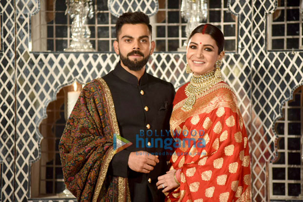 PHOTOS: Virat Kohli and Anushka Sharma look ethereal at their Delhi ...