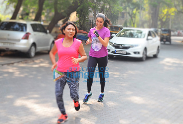 Shraddha Kapoor jogging in Bandra Shraddha Kapoor jogging in Bandra