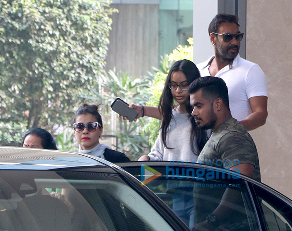 Ajay Devgn with family spotted at Yauatcha, BKC Ajay Devgn with family spotted at Yauatcha, BKC