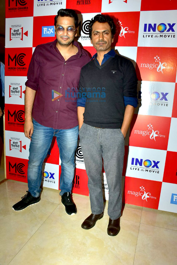 Nawazuddin Siddiqui and others snapped at Bolti Khidkiyaan short film screening Nawazuddin Siddiqui and others snapped at Bolti Khidkiyaan short film screening
