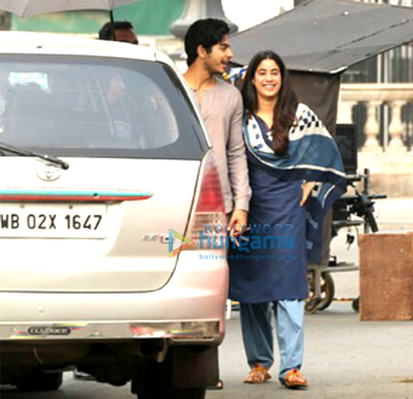 Dhadak-2-3  Dhadak 2018 On The Set - Bollywood Hungama