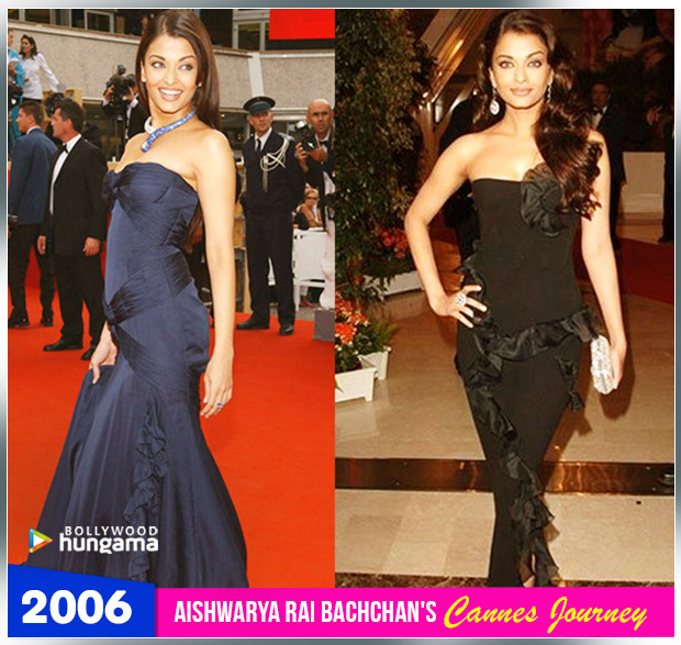 Aishwarya Rai Bachchan Cannes journey 2006