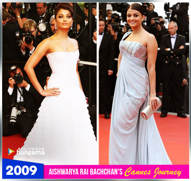 Aishwarya Rai Bachchan Cannes journey 2009