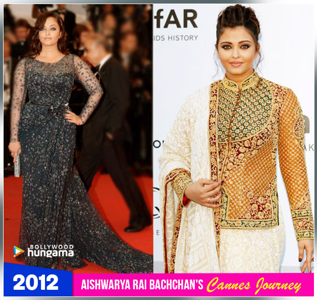 Aishwarya Rai Bachchan Cannes journey 2012