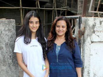 Riddhima Kapoor Sahani & Manasi Joshi Roy spotted at Kromakay in Juhu