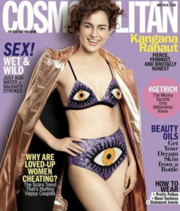 Kangna Ranaut On The Cover Of Cosmopolitan, July 2018