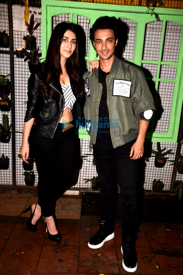Aayush Sharma and Warina Hussain snapped promoting ‘Loveratri’