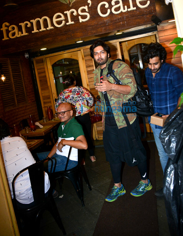 Ali Fazal spotted at Farmers’ Cafe in Bandra Ali Fazal spotted at Farmers' Cafe in Bandra