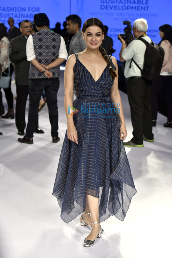 Dia Mirza, Rajkummar Rao and others snapped at the Lakme Fashion Week 2018