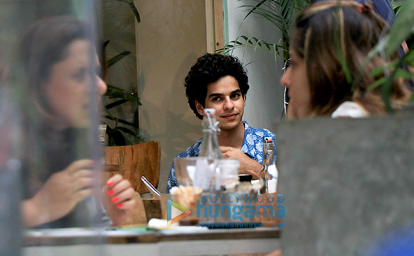 Ishaan Khatter spotted at the Kitchen Garden