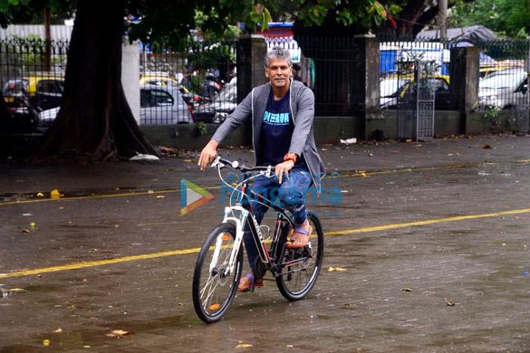 Milind Soman snapped in Mumbai