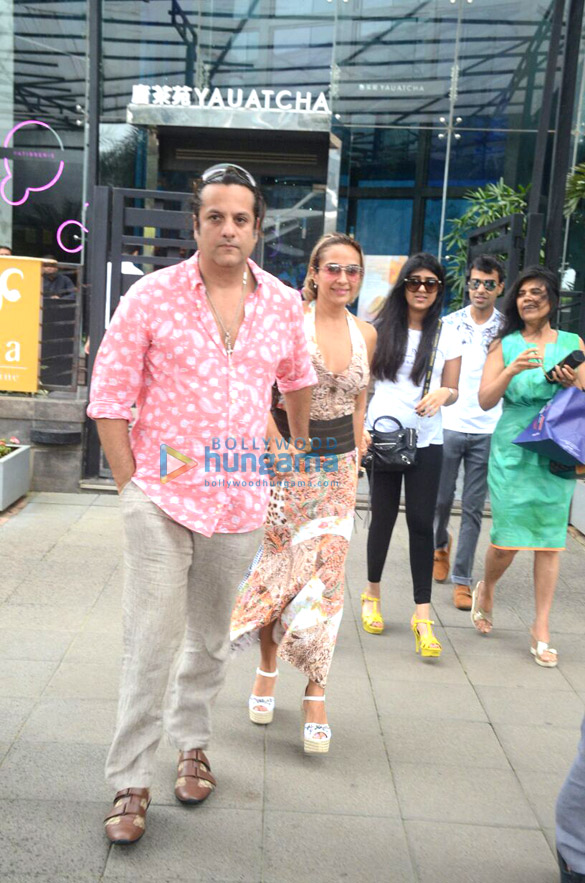 Sanya Malhotra, Fardeen Khan and others snapped at Yauatcha in BKC Sanya Malhotra, Fardeen Khan and others snapped at Yauatcha in BKC