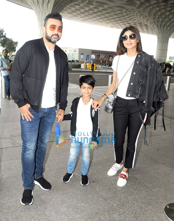 Shilpa Shetty, Ranveer Singh, Disha Patani and others snapped at airport Shilpa Shetty, Raj Kundra, Tripti Dimri & Avinash Tiwari snapped at the airport