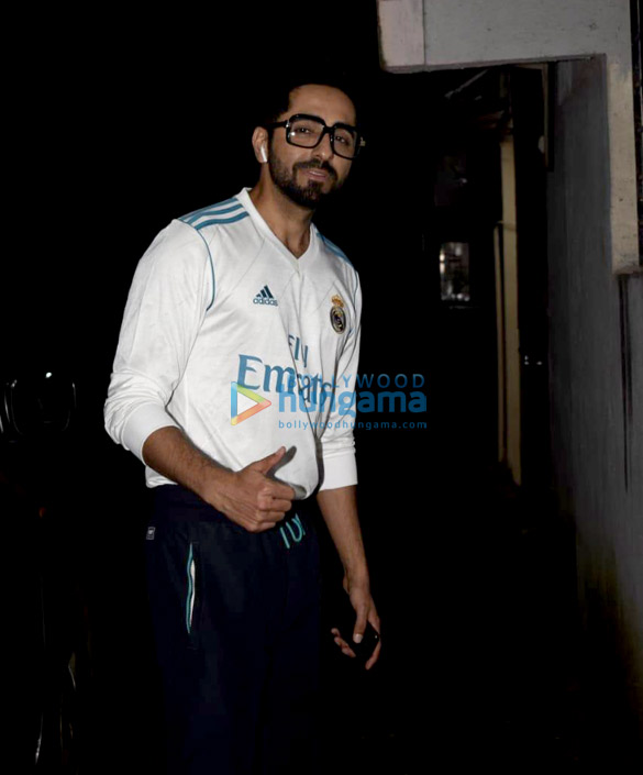 Ayushmann Khurrana snapped in Juhu