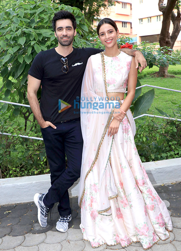 Tripti Dimri and Avinash Tiwari snapped promoting the film Laila Majnu