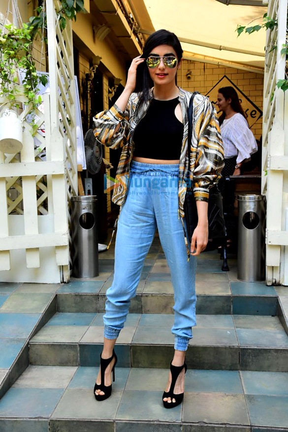 Adah Sharma snapped at Smoke House Deli