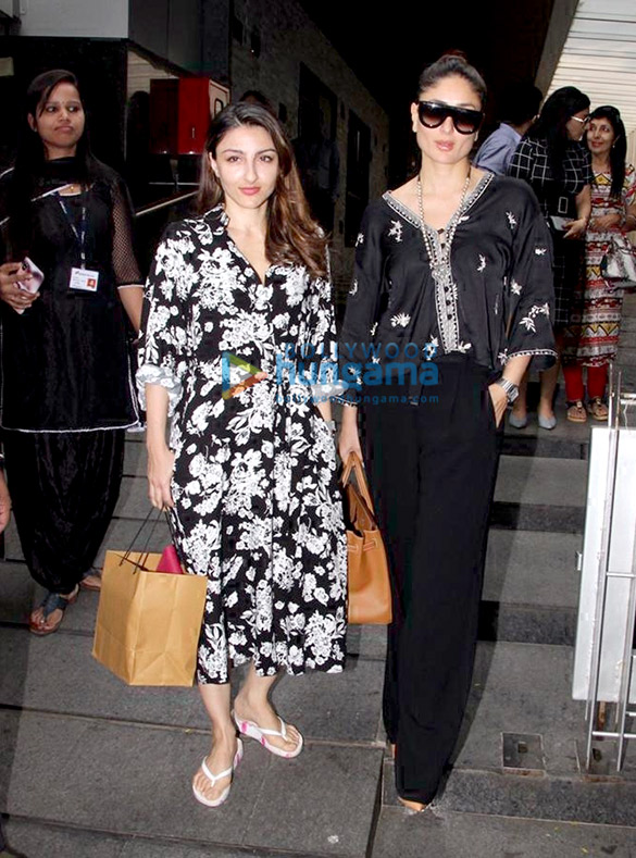 Kareena Kapoor Khan and Soha Ali Khan spotted at Hakkasan | Soha Ali ...