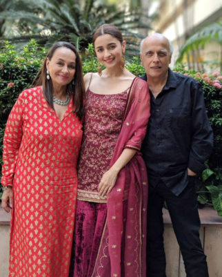 “If three of us work together in a film, it would be a blast on the set”- Alia Bhatt on working with her parents Mahesh Bhatt and Soni Razdan