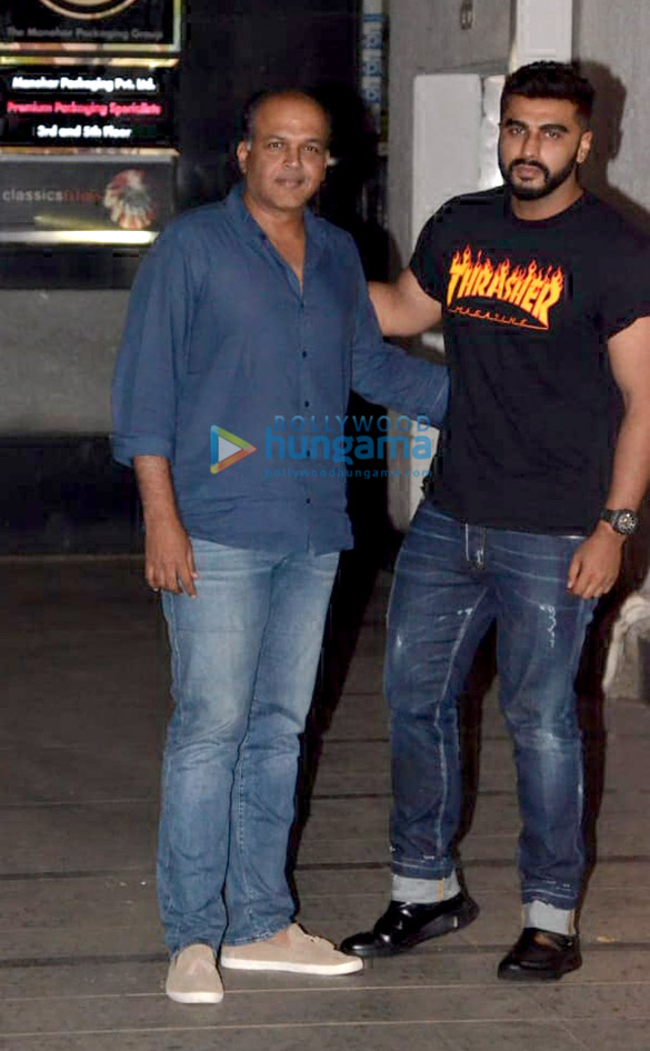Arjun Kapoor and Ashutosh Gowariker snapped in Mumbai